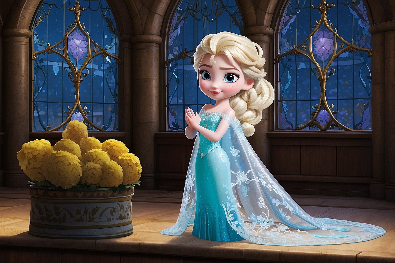 Princesa Elsa do Filme Frozen