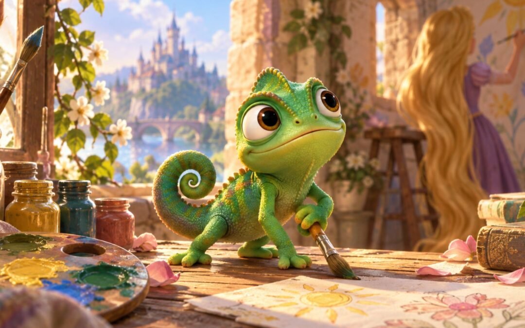 Quem é Pascal? A história do camaleão companheiro de Rapunzel