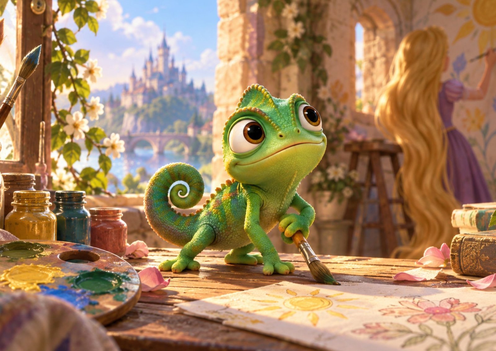 Quem é Pascal? A história do camaleão companheiro de Rapunzel
