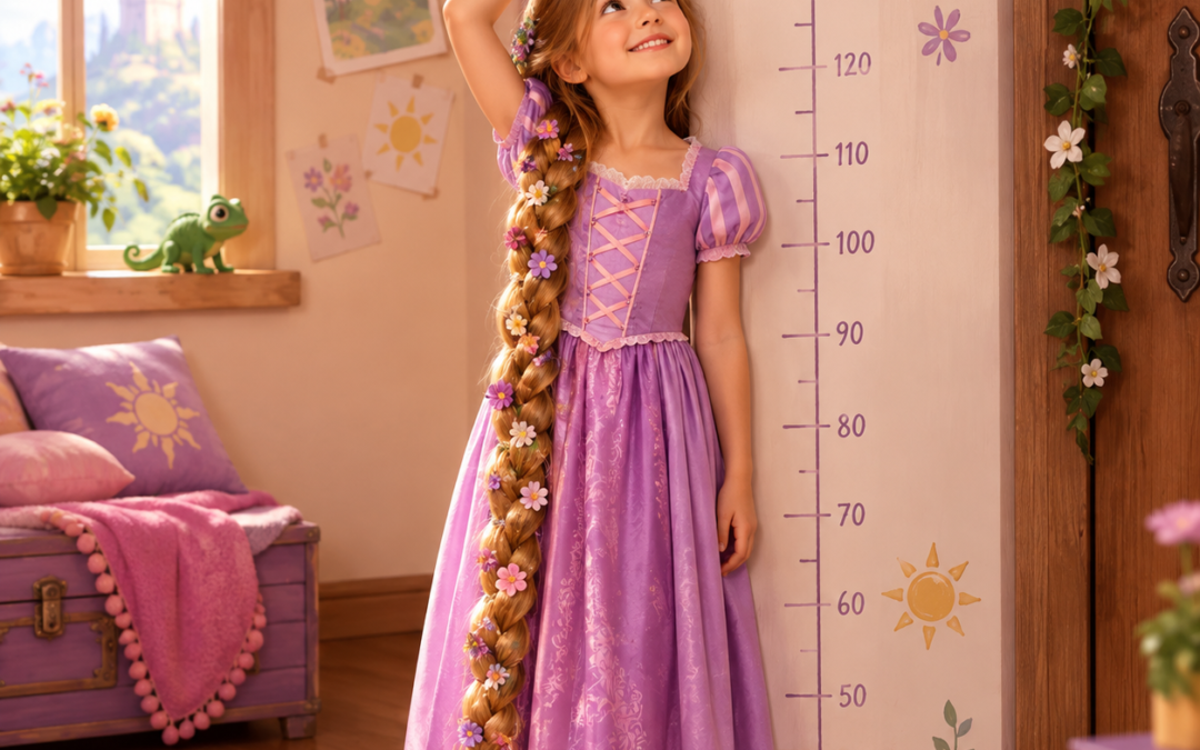 Qual é a altura da Rapunzel? O que é oficial e o que é estimativa