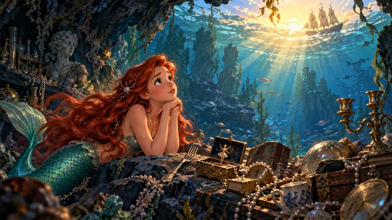 por que Ariel queria ser humana