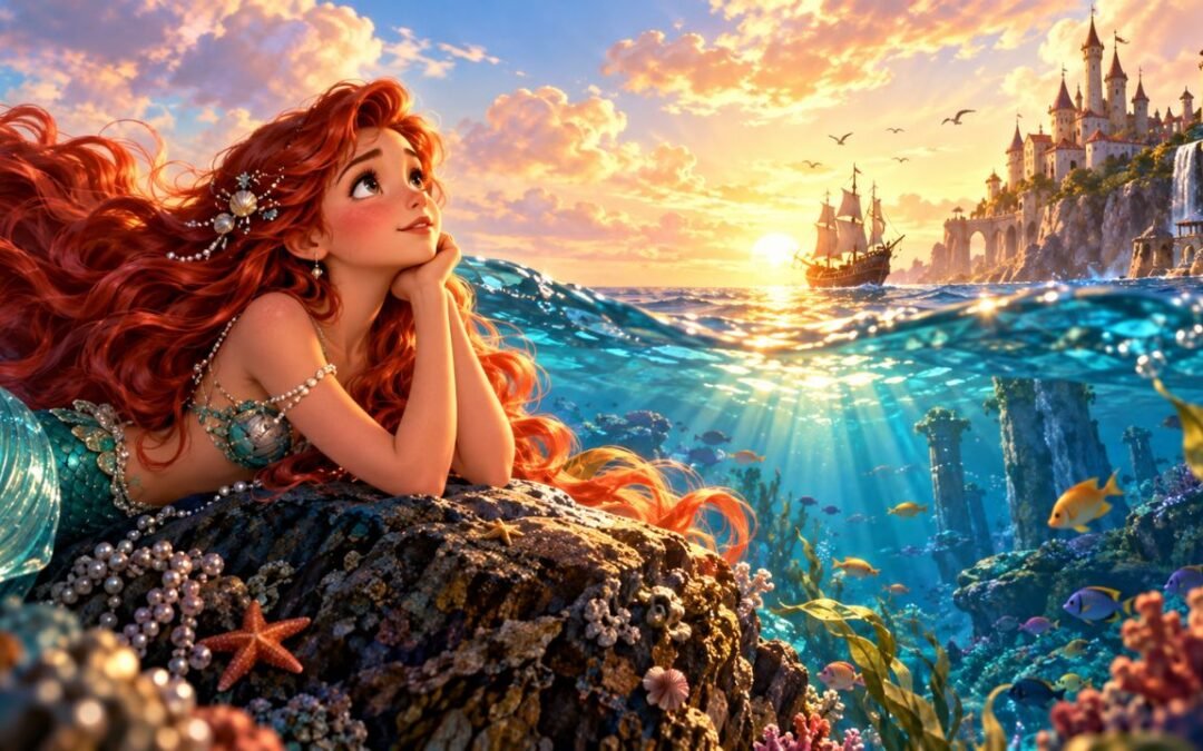 Quantos anos Ariel tinha em A Pequena Sereia